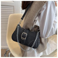 Bolso de Hombro Denim de Alta Calidad Bolso Messenger Retro para Mujeres - details 17