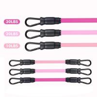 Bandas de resistencia con correa para el tobillo, cuerda de tracción para fuerza de pierna y cadera, entrenamiento elástico para Fitness, Yoga en casa, Pilato, Crossfit, equipo de gimnasio - details 6