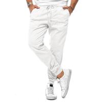Pantalones cargo informales para hombre, pantalones de cintura elástica, monos - details 5