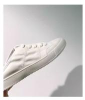 Primavera nuevos zapatos blancos de cuero para mujer, el verano delgado puede pisar el talón, zapatos casuales planos. - details 31