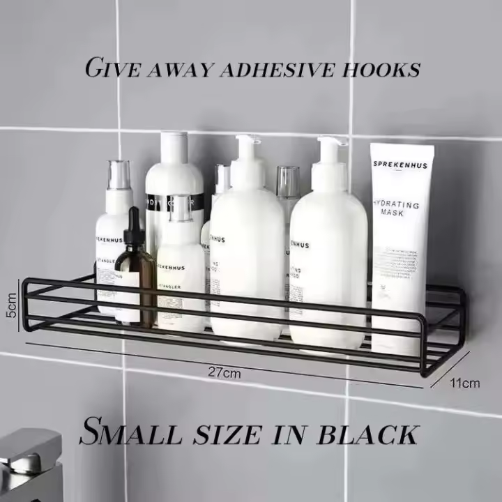 Soporte impermeable autoadhesivo para baño y cocina, soporte de iluminación montado en la pared no perforado - 1
