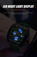 SMAEL-reloj Digital para hombre, pulsera deportiva de silicona, multifuncional, resistente al agua, LED - details 7