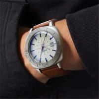 Reloj de Cuarzo de Lujo XINEW Diseño Simple Deportivo Banda de Cuero Regalo de Moda Bajo para Hombres Marca Leten - details 0