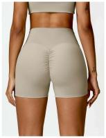 Pantalones Cortos de Cintura Alta de Yoga Ouwu Anti-Esqüí, Ideal para Ciclismo, Correr, Entrenamiento Intenso, Gimnasio Ropa Deportiva para Mujeres - details 18
