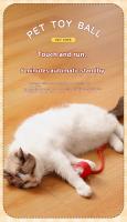 Juguete Interactivo Para Gatos Bola Eléctrica Automática Recargable Por USB Divertido Para Mascotas De Gato Telescopio Inteligente - details 9