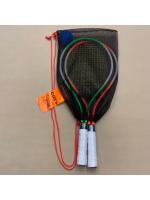 Juego de raqueta de tenis para niños y jóvenes, raqueta de tenis para adultos de aleación de aluminio para entrenamiento principiante para estudiantes universitarios - details 2