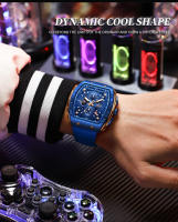 Reloj deportivo cuadrado informal de cuarzo para hombre al aire libre - details 0