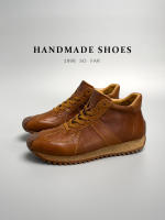 Botas casuales de caña media de gama alta, zapatos deportivos de piel de vaca de cuero genuino para hombres - details 18
