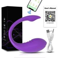 Leten Vibración inalámbrica Love Egg Vibrador Vaginal G Spot Estimulador vibratorio Wearable Bluetooth APP Control Juguetes sexuales para mujeres adultas - details 24