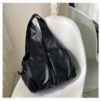 Bolso de gran capacidad de las mujeres de la primavera nueva moda simple retro bolso de mano nicho bolso de hombro - details 35