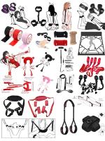 Lencería Sexy de gasa con cuello Halter para mujer, vestido Anal abierto con escote en V profundo, pijama, uniforme, camisón transparente, ropa interior con temperamento, disfraces - details 12