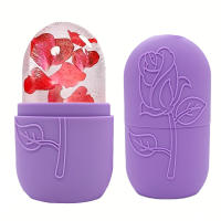 Rodillo de hielo de gel de silicona que ilumina la piel - herramienta de masaje facial reutilizable y resistente a fugas - details 4