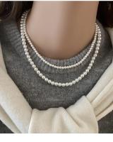 Elegante Collar de Cuentas con Hebilla Magnética de Perla Blanca Nueva Cadena de Clavícula para Mujeres Regalo de Joyería Distintivo - details 6