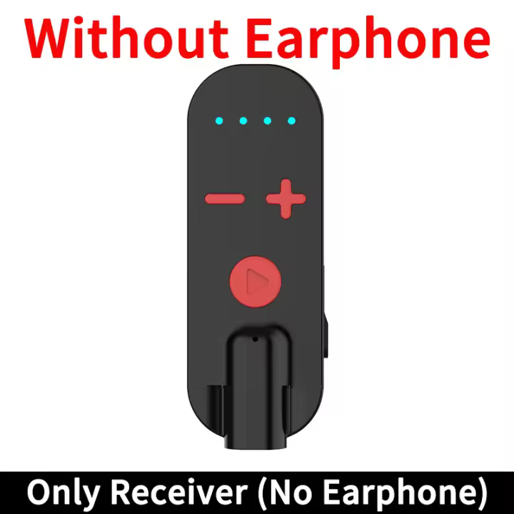 Receptor de Audio inalámbrico con Bluetooth 5,1, dispositivo con baja latencia, ANC + ENC, cancelación de ruido, 3,5mm, AUX, con micrófono - 1