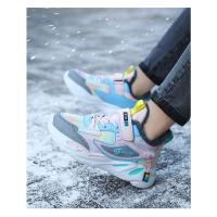 Zapatillas de deporte cálidas para niños, zapatos antideslizantes de cuero para niños, zapatos casuales para caminar, zapatos deportivos para correr, zapatos de algodón para niños, Invierno - details 13