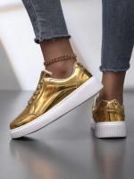 Zapatillas deportivas de moda para otoño 2024, zapatos planos informales transpirables y ligeros para exteriores con lentejuelas de suela gruesa para parejas - details 12