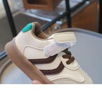 Zapatos deportivos transpirables para niños y niñas, zapatos informales a la moda, suela gruesa, primavera y otoño, nuevos zapatos planos con gancho y bucle, 2024 - details 15