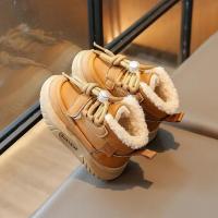 Zapatos informales antideslizantes para niños y niñas, botas cálidas de felpa versátiles, de fondo suave, estilo coreano, a la moda, novedad de invierno, 2024 - details 4