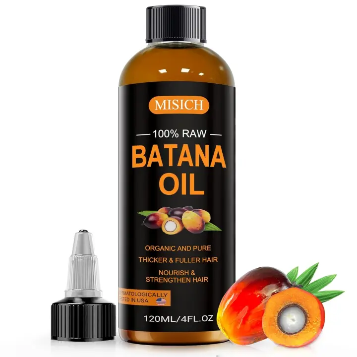 MISICH Dr Sebi Raw na Oil, aceite de crecimiento orgánico 100% natural para hombres y mujeres, procedente de Honduras, puro, sin refinar, mejora - 1