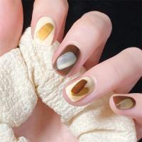 Esmaltes de Uñas de Bailarina Francesa Cubierta Completa, Desmontable, Redonda y Corta con 24 Unidades - details 2