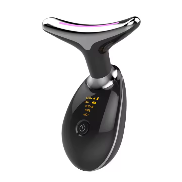 Dispositivo de belleza para rejuvenecimiento de la piel, masajeador Facial de cuello, vibración, Lifting, reafirmante, 3 colores - 1