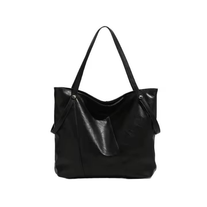Bolso tote de viaje para mujer, nuevo bolso de gran capacidad de cuero suave de alta gama, bolso grande de hombro - 1