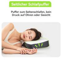 Almohada de apoyo para el cuello, almohada para la cabeza, para dormir de lado, para dormir boca arriba, para dormir boca abajo, almohada ortopédica, espuma viscoelástica, 56*32*9,3 cm - details 3