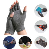 1 Pair Arthritis Gloves Touch Screen Anti Arthritis Therapy Compression Pain Relief - details 3