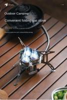 Estufa de gas portátil plegable para acampar, equipo de viaje para cocinar, caminar y hacer picnic, 3500W - details 0