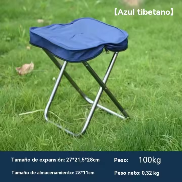Silla plegable ligera multifunción familiares party camping al aire libre - 1