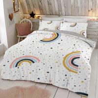 Conjunto de Cama de Arcoíris de Pasteles Dulces Colores para Bebés y Niños - details 6