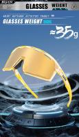 Scvcn-Photochromic Cycling Sunglasses for Man Blue Outdoor Sports Bike Glasses MTB Fishing Glasses Bicycle Goggles UV400 2lens - details 13