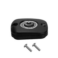 Cubierta de cilindro maestro de freno delantero para motocicleta, cubierta de Cromo Negro para Harley Dyna Softail Fat boy, Road King, Touring, Trike Sportster XL - details 0
