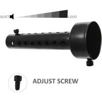Motorcycle DB Killer, Deflector de tubo, Silenciador de escape, 35-60 mm, Negro/Plata - details 4