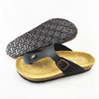 Zapatillas de cuero, zapatos de hombre y mujer con suela suave antideslizante BK, chanclas de bolsa, zapatos de playa de verano. - details 2