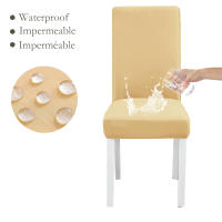 DUDUME Funda de tela impermeable para silla, cubierta elástica de LICRA suave para asiento de oficina, cocina, comedor y boda - details 19