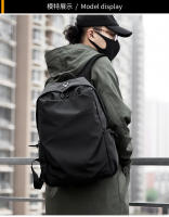 Mochila resistente al desgaste para viajeros, mochila informal de tela Oxford, mochila curva impermeable neutra para estudiantes de secundaria - details 9
