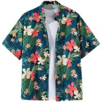 Camisas Casuales de Verano para Hombres Moda Urbana con Estampados de Dibujos Animados Hawaiian - details 3