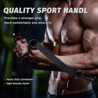 Mangos de Metal con anillo en D para gimnasio, mango de máquina de Cable resistente para entrenamiento con gancho para Yoga, ejercicio, bandas eléctricas para gimnasio - details 5