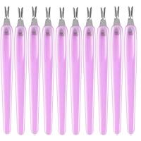 Juego de Tusos V para Uñas Pusher en Forma de V, Cortador de Cutículas, Herramientas de Manicura y Pedicura, 10 Piezas - details 7