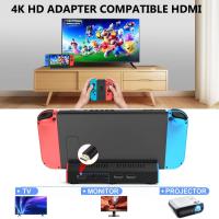 BLUEKAKA Estación de acoplamiento de TV para  Switch/Switch OLED, Base de estación de carga con puerto LAN/Adaptador HDMI 4K/USB 2,0/puerto tipo C - details 2