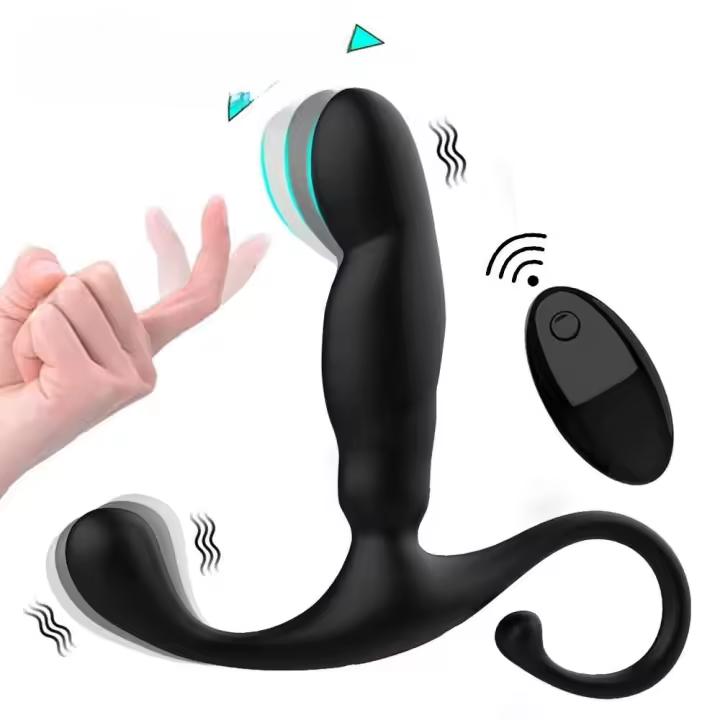 Leten Masajeador de Prostate Estimulador de Punto G para Hombres Vibrador de Anus para Pareja - 1