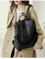 Mochila antirrobo de cuero vintage para mujer, mochila de trabajo de gran capacidad, mochila de hombro informal para mujer - details 17