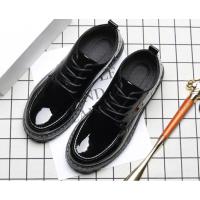 Zapatos de Invierno para Hombres Calzado Casual de Moda para Estudiantes Zapatos de Cuero Pequeños - details 6