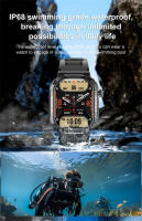 2025 nuevo reloj inteligente militar para hombres impermeable al aire libre rastreador de actividad/deporte Monitor de salud 2,10 "BT llamada Smartwatch - details 9