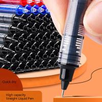 Bolígrafo de Gel con tubo de aguja completa, pluma de Rollerball de alta capacidad, de secado rápido, líquido recto, 0,5mm - details 2