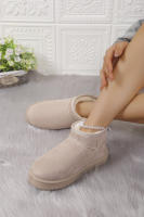 Nuevas botas de nieve, zapatos cortos de algodón para mujer, zapatos de pan cálidos engrosados - details 9