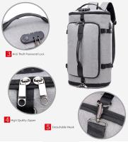 Mochila de Viaje para Hombres con Cierre de Contraseña Anti-Robo y Carga USB Bolsa Inteligente con Cinturón de Equipaje para Escuela - details 6