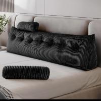 Cojín de Lectura Triangular Almohada de Apoyo Lumbar Suave Bolster para Posición de Sofá de Cama - details 46