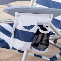Sillas Plegables de Playa Paquete de 2 Multiposición Jardín, Terraca, Camping Diseño Beige - details 29